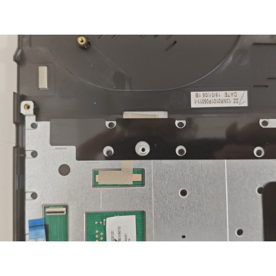 Carcasa superioara cu tastatura palmrest Laptop Gaming, Asus, Rog Zephyrus GX501V, GX501VI, GX501VIK, GX501VS, GX501VSK, GX501GI, 90NR00A1-R31US0, 90NR00A1-R31UI0, 13N1-4NA0101, GX501GI-1A, iluminata, RGB, layout US