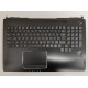 Carcasa superioara cu tastatura palmrest Laptop, Asus, ROG G750, G750J, G750JH, G750JS, G750JW, G750JX, G750JZ, G750JM, 90NB00M1-R31TA0, iluminata, layut US