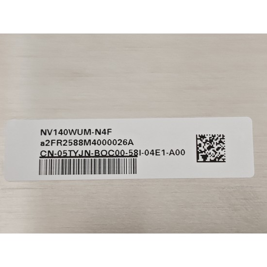 Display Laptop, Dell, Pro 14 PC14250, 04RJCP, 05TYJN, NV140WUM-N4F, B140UAN4.8, 14 inch, LED, FHD+, 1920x1200, conector ingust 17mm, non touch, 60Hz, 30 pini