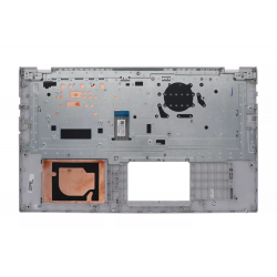Carcasa superioara cu tastatura palmrest Laptop, Asus, VivoBook S17 S712F, S712FA, S712FAM, S712FB, S712J, S712JA, S712U, S712UA, 90NB0TW1-R30UK0, 90PC27380100GZ, 13NB0TW0M01011, 13N1-D0A0101, 13N1-D0A0401, argintie, layout UK