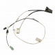 Cablu video LVDS Laptop, Asus, A551L, A551LA, A551LB, A551LN, 14005-00970100, DD0XJ9LC100, S551 LVDS Cable, non touch, 30 pini