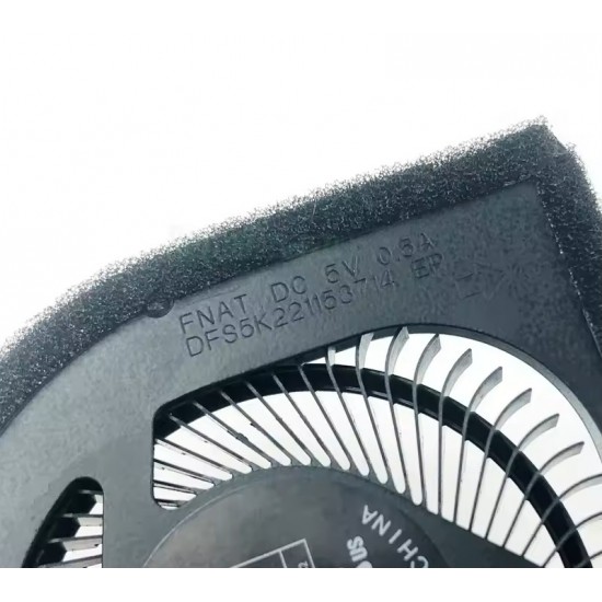 Cooler Laptop, Acer, ConceptD 3 Ezel CC314-73G, 23.C5TN7.001, DFS5K221153714, FNAS, FNAT, 5V, 0.5A