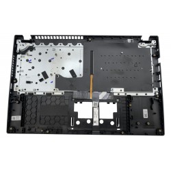 Carcasa superioara cu tastatura palmrest Laptop, Acer, Aspire 7 A715-76, A715-76G, 6B.QHTN7.030, EAZYX00201A, iluminata, neagra, layout US