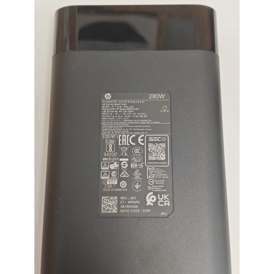 Incarcator Laptop, HP, Omen 17-CK, TPN-CA26, TPN-CA27, TPN-LA27, PA-1281-08HT, M94073-001, M94073-002, M95376-001, 280W, 20V, 14A, 4.5x.3.0mm