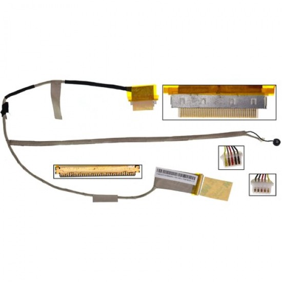 Cablu video LVDS Latop, Asus, 14G221036000, 14G221036001, 14G221036002, 14G221036004, cu microfon