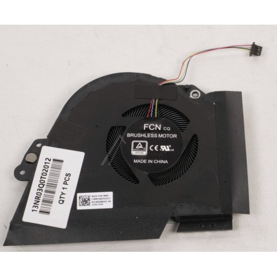 Cooler procesor Laptop Gaming, Asus, ROG Zephyrus S17 GX701L, GX701LV, GX701LXS, GX701LWS, 13NR03Q0T02011, 13NR03Q0T02012, DFSCK22105182-FMAH, 6033B0088401, 12V, 1A, CPU