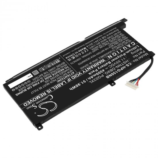 Baterie compatibila Laptop Gaming, HP, Pavilion, 16-A, 16T-A, TPN-Q241, L48495-005, HSTNN-DB9G, CS-HPG150NB, PG03XL, 11,55V, 4500mAh, 51.98Wh