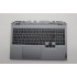 Carcasa superioara cu tastatura palmrest Laptop Gaming, LOQ 15IAX9 Type 83GS, 5CB1P43384, AP921000101, iluminata, gri, layout US