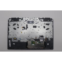 Carcasa superioara cu tastatura palmrest Laptop Gaming, LOQ 15IAX9I Type 83FQ, 5CB1P43384, AP921000101, iluminata, gri, layout US