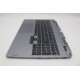 Carcasa superioara cu tastatura palmrest Laptop Gaming, LOQ 15IAX9 Type 83GS, 5CB1P43384, AP921000101, iluminata, gri, layout US