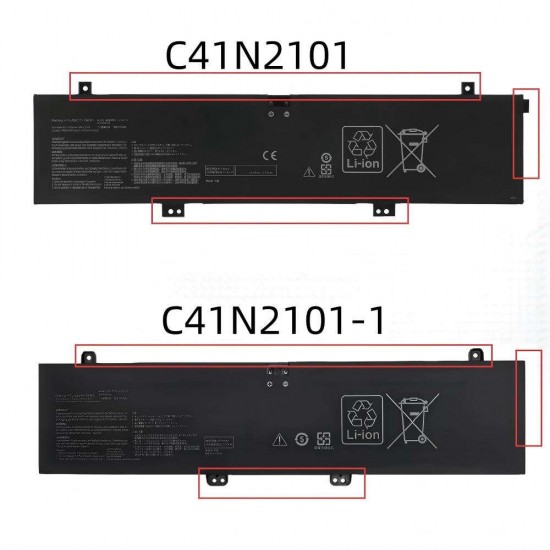 Baterie Laptop, Asus, ZenBook Pro 17 UM6702R, UM6702RA, UM6702RC, 0B200-04130000, 4ICP4/59/122, C41N2101-1, 15.48V, 4770mAh, 76Wh