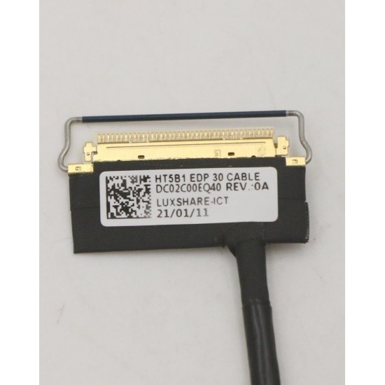 Cablu video LVDS Laptop, Lenovo, ThinkPad P15s Gen 2 Type 20W6, 20W7, 5C11C12492, DC02C00EQ40, DC02C00EQ50, DC02C00EQ60, non touch, HT5B1, EDP 30 Cable