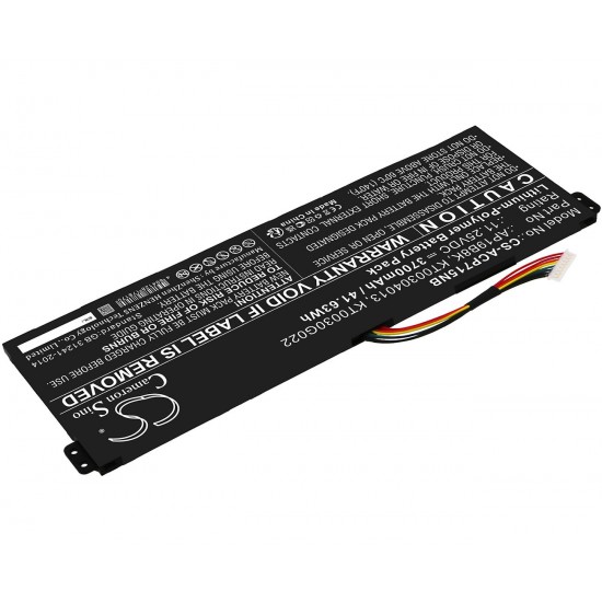 Baterie compatibila Laptop, Acer, TravelMate P2 TMP214-51, TMP214-52, TMP215-51, KT.0030G.022, 3INP5/82/70, CS-ACP715NB, AP19B8K, 11.25V, 3700mAh, 41.63Wh