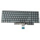 Tastatura Laptop, Asus, ProArt StudioBook Pro X W730G, W730G1T, W730G2T, W730G5T, iluminata, gri, layout US