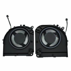 Set coolere Laptop Gaming, Gigabyte AORUS 17 BSF-73, BSF-73DE654SH, DFSCL42P06593A-FQ6S, DFSCL42P16593A-FQ6R, 12V, 0.6A, CPU si GPU