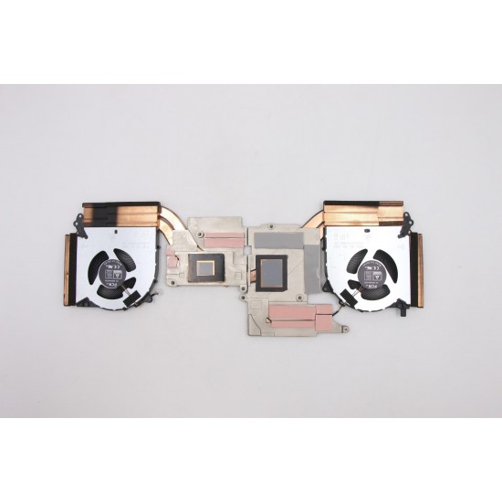 Set coolere cu radiator Lenovo, Legion 5-15ARH05H Type 82B1, 5H40S20132, Y550 15A-E, Y550AMD, DFS2400125Q0T-FN50, DFSCK221151810-FN51, 12V, 0.8A