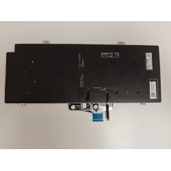 Tastatura Laptop, Dell, Precision 3470, 3480, 009N23, iluminata, neagra, layout HB/HEB (ebraica)