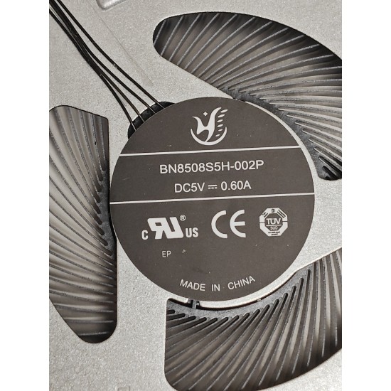 Set coolere Laptop, Lenovo, LOQ 15ARP9 Type 83JC, 5H40S21050, BN8508S5H-002, BN8508S5H-003P, 5V, 0.60A