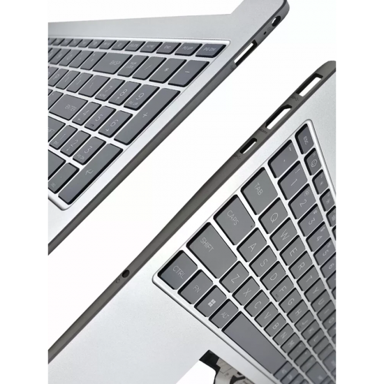 Carcasa superioara cu tastatura palmrest Laptop, HP, 15-FD, 15T-FD, TPN-Q287, N36753-001, N36753-271, EA0PD007010-1, TSCEA0PD007010, iluminata, argintie, layout US