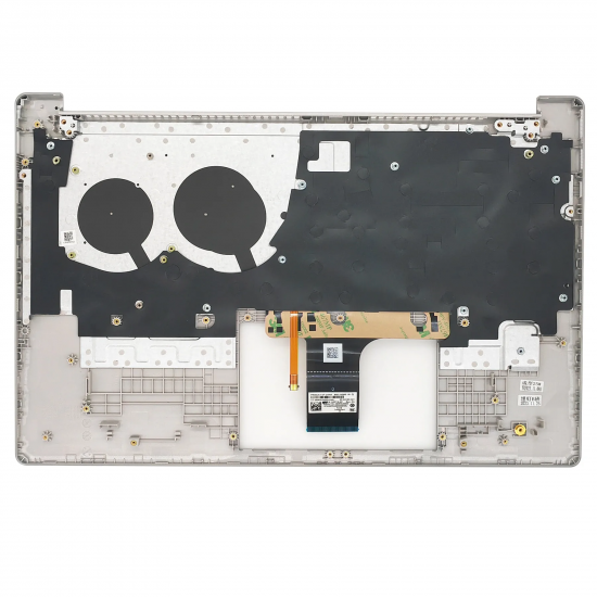 Carcasa superioara cu tastatura palmrest Laptop, HP, 15-FD, 15T-FD, TPN-Q287, N36751-001, KTAFA0PD001020, iluminata, argintie, layout US