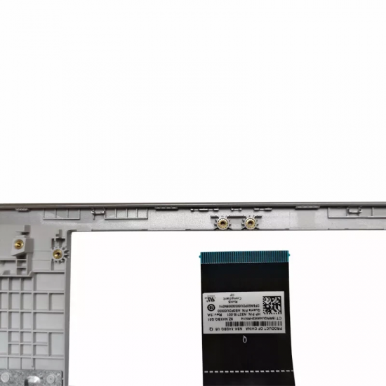 Carcasa superioara cu tastatura palmrest Laptop, HP, 15-FD, 15T-FD, TPN-Q287, N36751-001, KTAFA0PD001020, iluminata, argintie, layout US