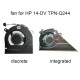 Cooler Laptop, HP, Pavilion 14-DV, 14T-DV, TPN-Q244, M24540-001, M34455-001, ND75C39-20B04, EG50040S1-CL40-S9A, DQ6D616M000, UMA, pentru placa video integrata, 5V, 0.5A