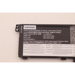 Baterie Laptop, Lenovo, ThinkPad P16 Gen 2 Type 21FA, 21FB, 3ICP5/54/90-2 L21L6P70, 3ICP5/54/90-2, 11.52V, 7970mAh, 94Wh