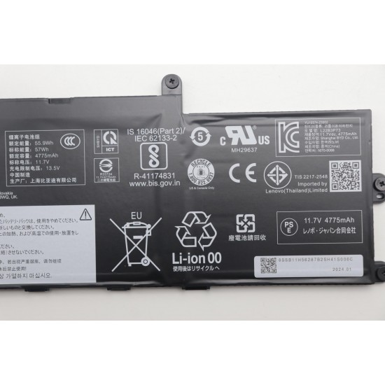 Baterie Laptop 2-in-1, Lenovo, ThinkPad X1 Gen 9 Type 21KE, 21KF, 5B11H56386, 3ICP5/70/79, L22B3P73, 11.7V, 4775mAh, 57Wh