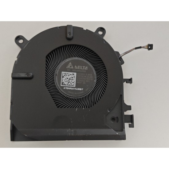 Set coolere Laptop, HP, ZBook Power 16 G11, N72799-001, P04001-001, P04002-001, NS75C06-23J04, DQ5D567K009, NS75C06-23J05, DQ5D567K010, 5V, 0.50A