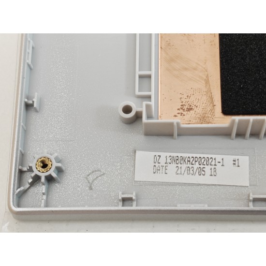 Carcasa superioara cu tastatura palmrest Laptop, Asus, VivoBook 15 X512D, X512DA, X512DAP, X512DAU, X512DK, X512F, X512FA, X512FAG, X512FAY, X512FB, X512FBC, 90NB0KR2-R31UI0, 13NB0KA2P02021-1, 13N1-6TA0912, X512FA-8S, iluminata, argintie, layout US