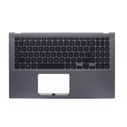 Carcasa superioara palmrest cu tastatura Laptop, Asus, VivoBook 15 S512J, S512JA, S512JF, S512JP, S512U, S512UA, S512UF, 90NB0M93-R31US1, 13NB0M93P02012-3, 13N1-88A0401, X512FL-1G, gri, layout US