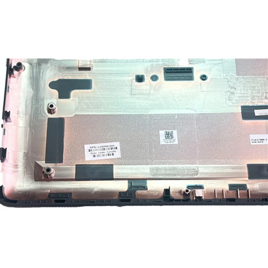 Carcasa inferioara bottom case Laptop, HP, 15-DA, 15T-DA, L50291-001, AP2HJ000700, fara slot cd-rom, Jet Black