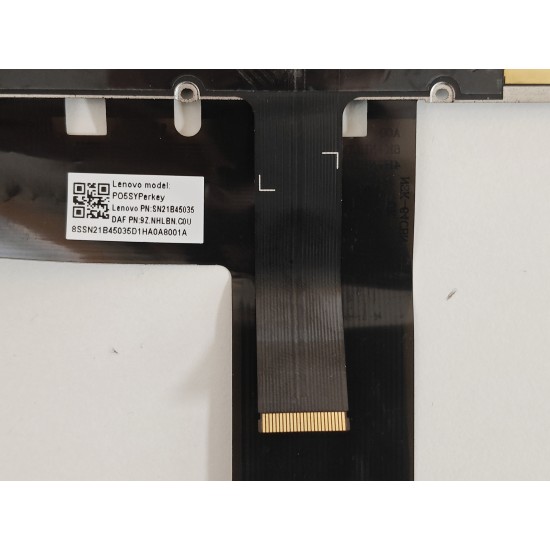 Tastatura Laptop, Lenovo, Legion Pro 7 16IRX9H Type 83DE, iluminata, RGB Per Key, gri, layout UK