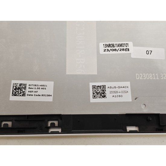 Capac Display Laptop Gaming, Asus, ROG Zephyrus 14 GA402R, GA402RJ, GA402RK, 90NR09U4-R7A010, 13NR0BJ1AM0101ASUS , 6070B2149501, GA402RK-6E, alb