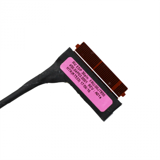 Cablu video LVDS Laptop, Lenovo, ThinkPad X1 Carbon 4th Type 20FC, 20FB, 00JT850, 450.04P03.0001, non touch, 30 pini