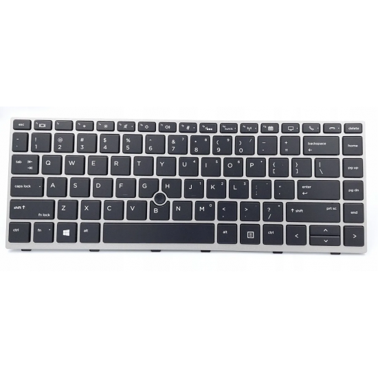 Tastatura Laptop, HP, mt44 Mobile Thin Client, L14379-001, 6037B0138901, iluminata, neagra, layout US