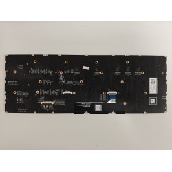 Tastatura Laptop Gaming, Dell, G16 7635, P122F, P122F003, iluminata, RGB Per Key, neagra, layout US