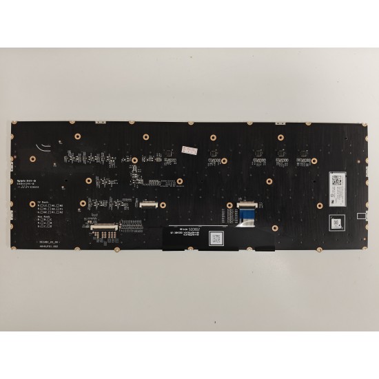 Tastatura Laptop Gaming, Dell, G16 7620, P112F, P112F001, iluminata, RGB Per Key, neagra, layout US