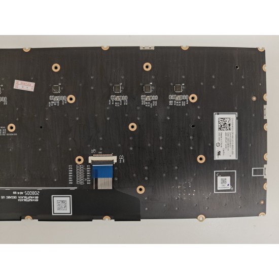 Tastatura Laptop Gaming, Dell, G16 7620, P112F, P112F001, iluminata, RGB Per Key, neagra, layout US