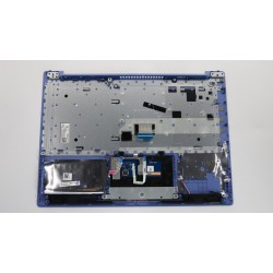 Carcasa superioara cu tastatura palmrest Laptop, Lenovo, IdeaPad 330-14IKB Type 81DA, 81G2, 5CB0R13873, AP185000320, AM13N000100, DG421, albastra, layout US