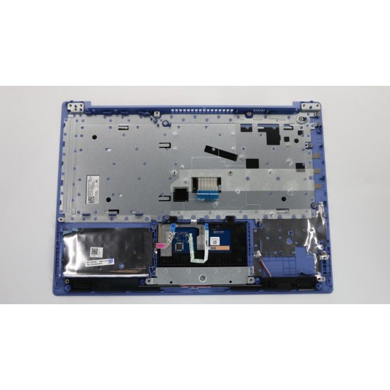 Carcasa superioara cu tastatura palmrest Laptop, Lenovo, IdeaPad 330-14IKB Type 81DA, 81G2, 5CB0R13873, AP185000320, AM13N000100, DG421, albastra, layout US