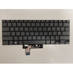 Tastatura Laptop, Asus, ZenBook 14 Q415M, Q415MA, gri, layout US