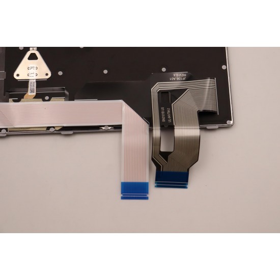 Tastatura Laptop, Lenovo, ThinkPad T14 Gen 3 Type 21AH, 21AJ, iluminata, gri, layout US