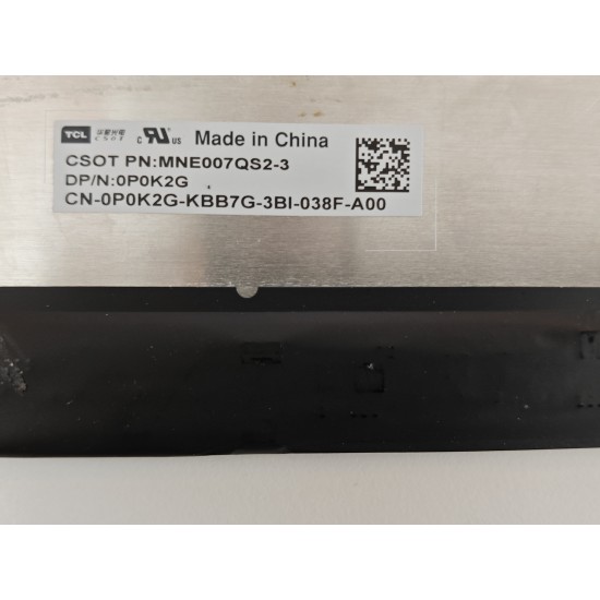 Display Laptop, Dell, 0P0K2G, P0K2G, MNE007QS2-3, 14.0 inch, FHD+, 1920x1200, IPS, non touch, 16:10, 30 pini