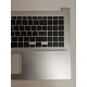 Carcasa superioara cu tastatura palmrest Laptop, Asus, VivoBook 15 X513E, X513EA, X513EP, X513EQ, X513I, X513IA, X513U, X513UA, 90NB0RR3-R32US0,X513IA-2D, 13N1-BBA0F01, 13N1-BBM0301, iluminata, argintie, layout US