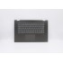 Carcasa superioara cu tastatura palmrest Laptop, Lenovo, IdeaPad C340-15IML Type 81TL, 5CB0S17586, AM2G9000200, ET2G9000500, ET2G9000200, iluminata, cu fingerprint, layout UK