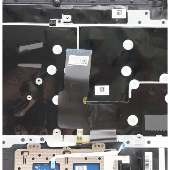 Carcasa superioara cu tastatura palmrest Laptop, Lenovo, IdeaPad C340-15IML Type 81TL, 5CB0S17586, AM2G9000200, ET2G9000500, ET2G9000200, iluminata, cu fingerprint, layout UK