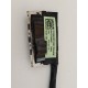 Cablu video LVDS Laptop Gaming, Asus, ROG Strix Scar 17 G733Q, G733QM, G733QR, G733S, G733SA, 14005-03690100, 6017B1549401, 6017B1549501, 6017B1551601, FHD, 240Hz, 300Hz, 360Hz, conector ingust, 37.5cm, 40 pini