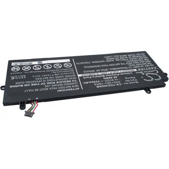 Baterie compatibila Laptop, Toshiba, Portege Z30T-A, Z30T-B, Z30T-C, Z30-A, Z30-B, Z30-C, CS-TOZ300NB, PA5136U-1BRS, 14.8V, 3350mAh, 49.58Wh, 6 pini