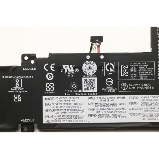 Baterie Laptop, Lenovo, IdeaPad L21M4PH2, L21L4PH2, L21C4PH2, 5B11F48161, 5B11N51730, 5B11N51733, 5B11N51755, 5B11F48155, 5B11F48159, 4ICP6/54/90, 15.36V, 4733mAh, 76Wh